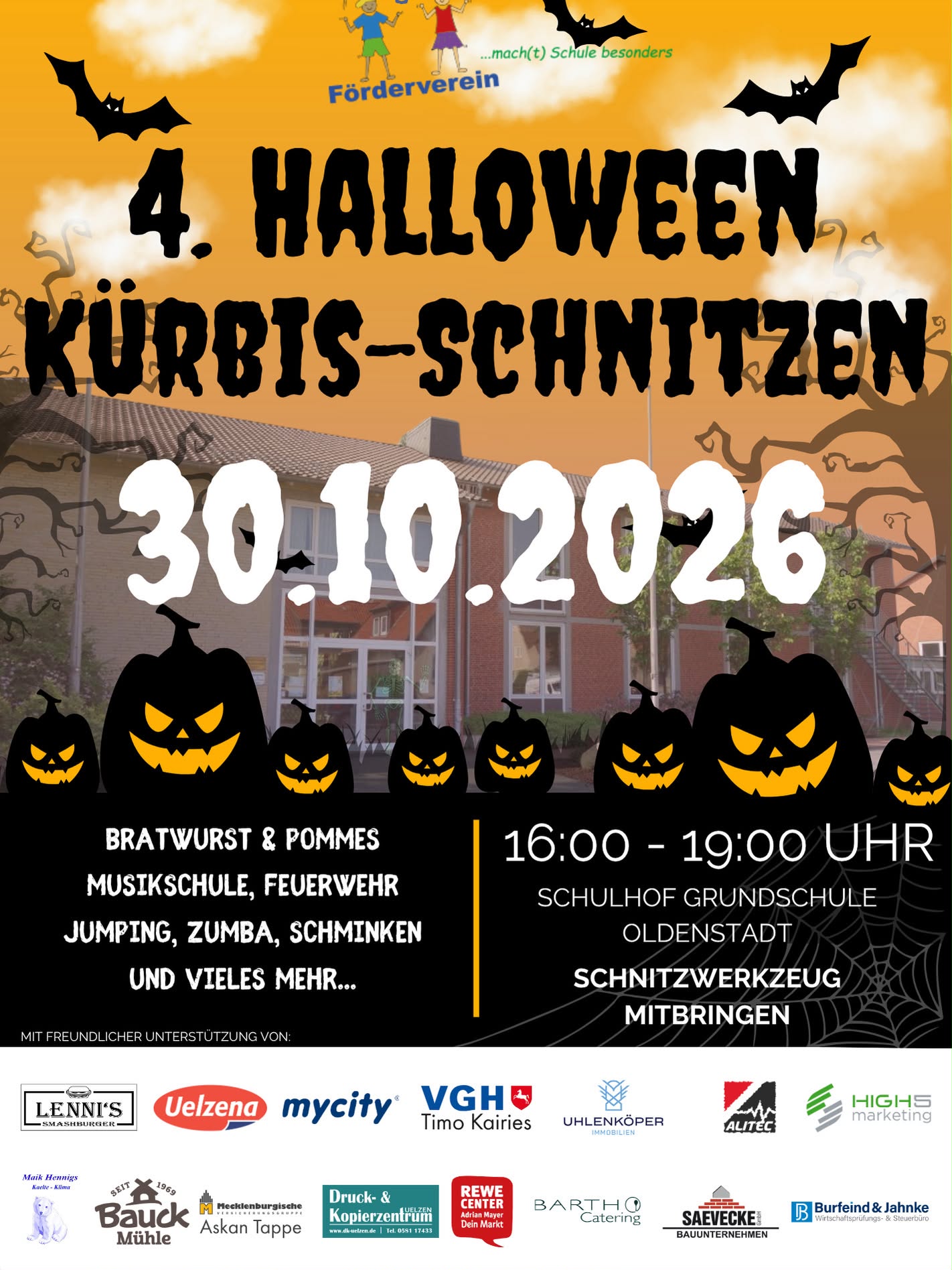 4. Halloween Kürbis-Schnitzen
